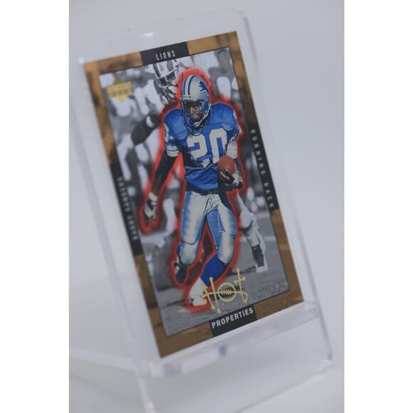 1996 Upper Deck Hot Properties Gold #HT-20 Barry Sanders Thurman Thomas PSA 8 - Picture 3 of 4